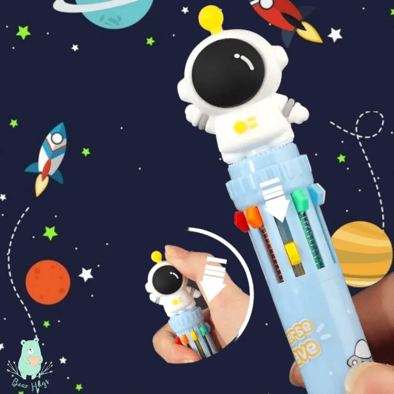 Space Multi-Color Ball Pen Set - Bear Hugs