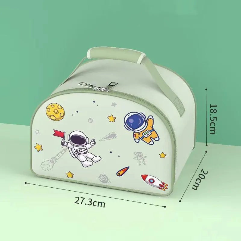 Space Themed Insulated Lunch Box - Bear Hugs