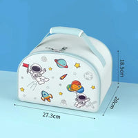 Space Themed Insulated Lunch Box - Bear Hugs