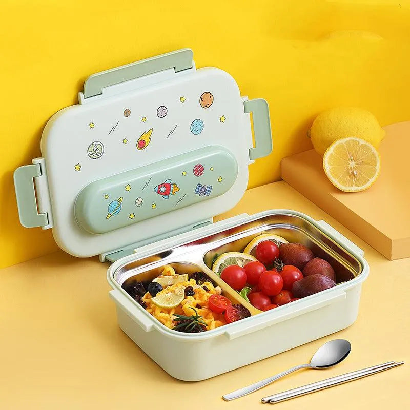 Space Themed Insulated Lunch Box - Bear Hugs