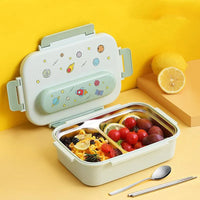 Space Themed Insulated Lunch Box - Bear Hugs