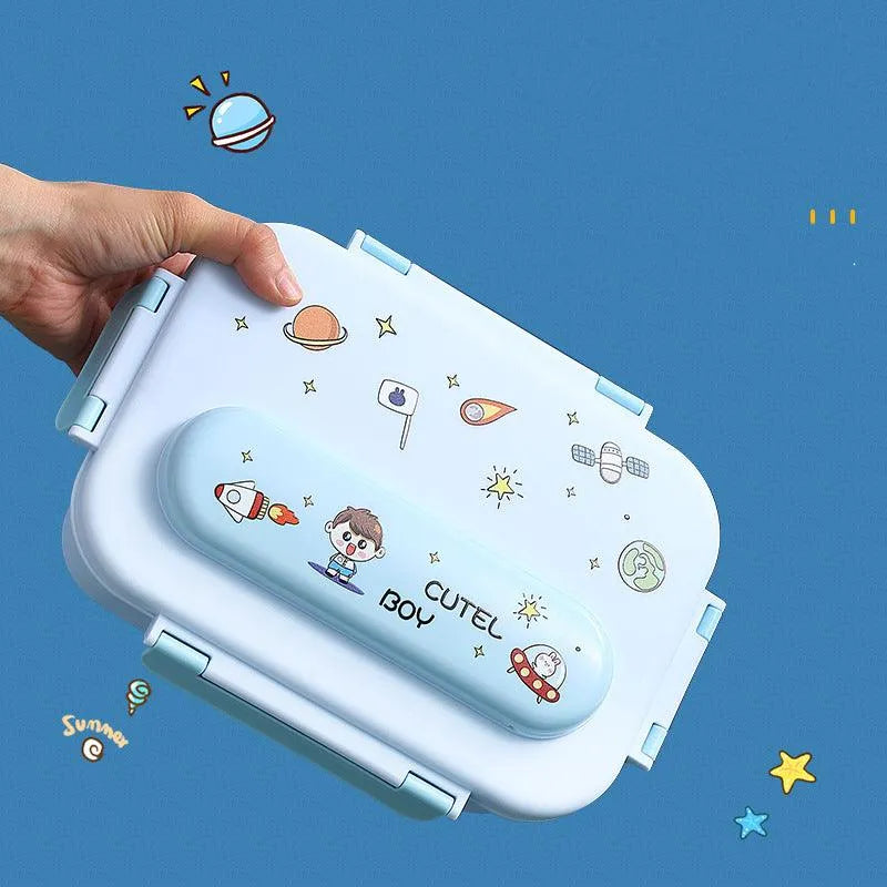 Space Themed Insulated Lunch Box - Bear Hugs