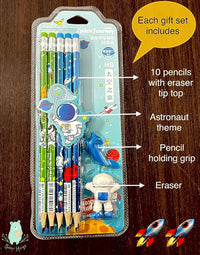 Space Themed Pencil Set - Bear Hugs