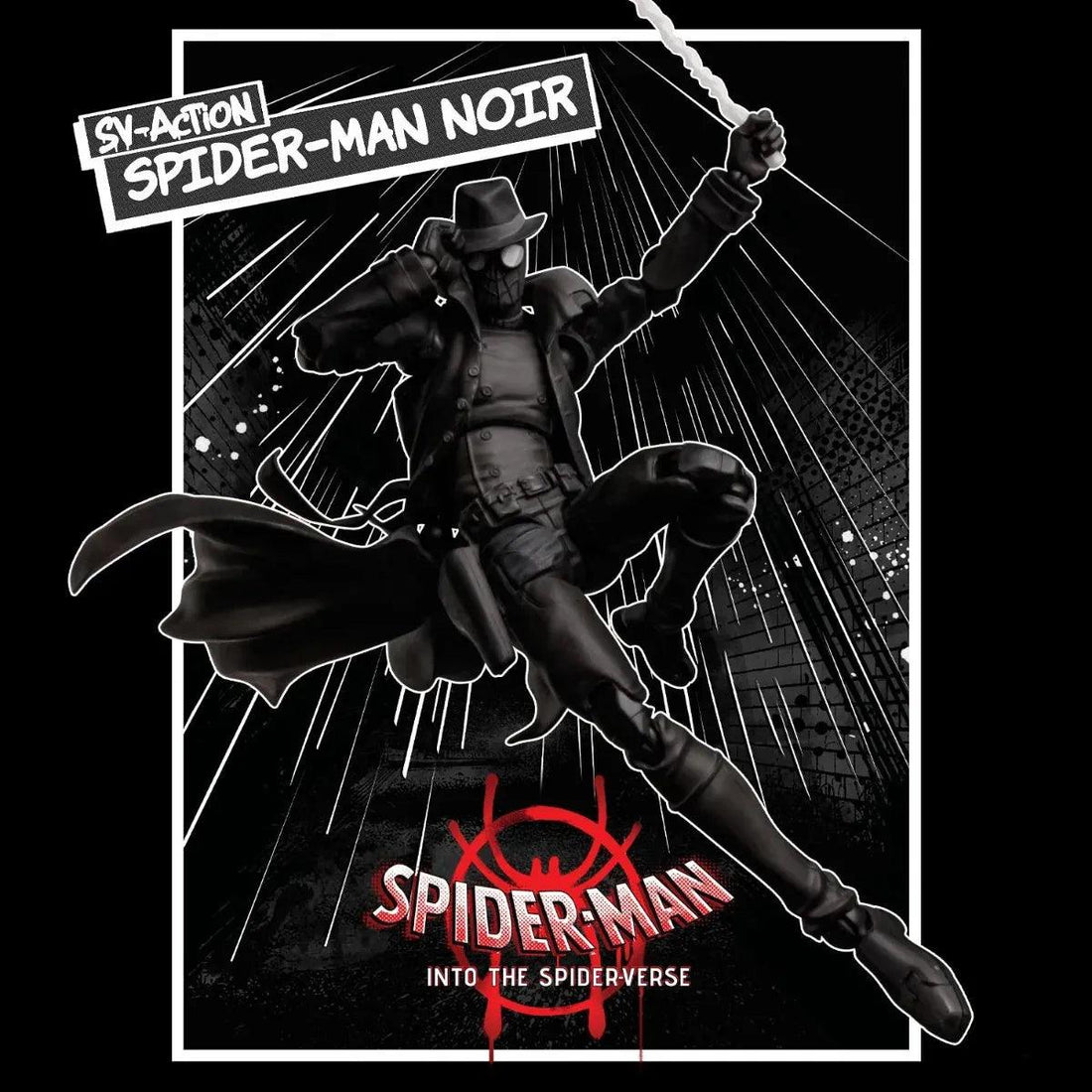 Spider-Man Noir Action Figure (15 cm) - Bear Hugs