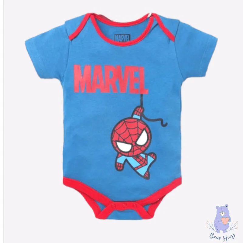 Spider Man Print Bodysuit - Bear Hugs