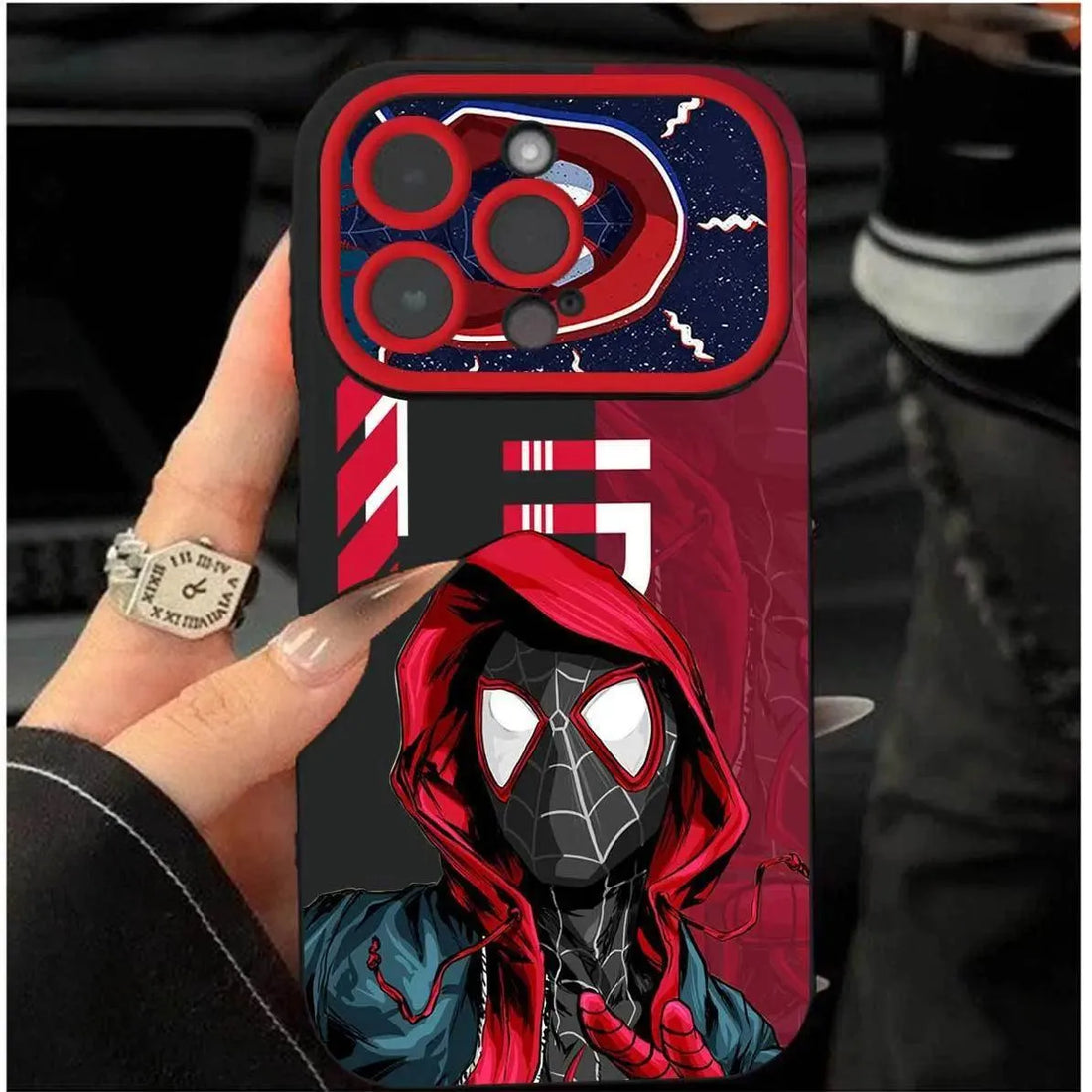 Spiderman Hoodie Phone Case (For iPhones) - Bear Hugs