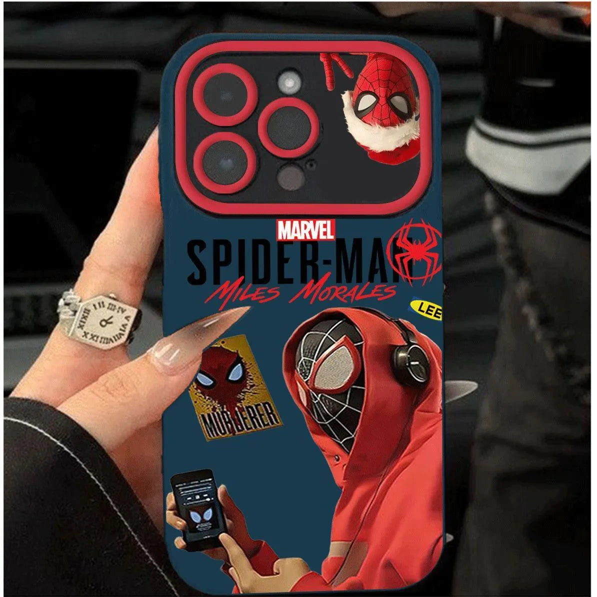 Spiderman Music Phone Case (For iPhones) - Bear Hugs