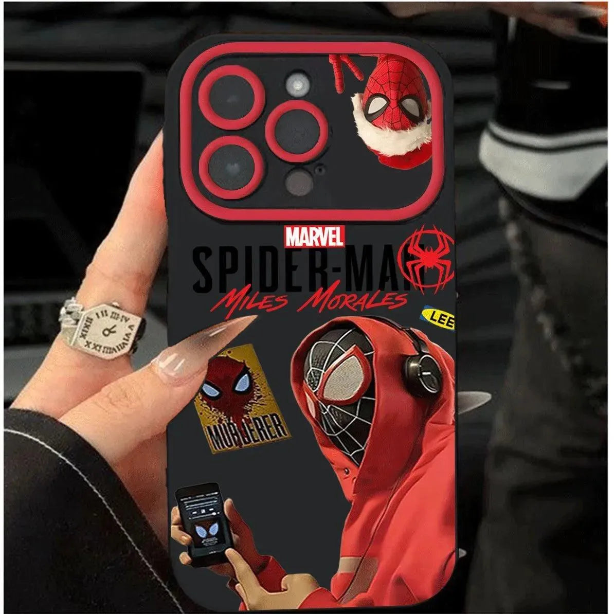 Spiderman Music Phone Case (For iPhones) - Bear Hugs