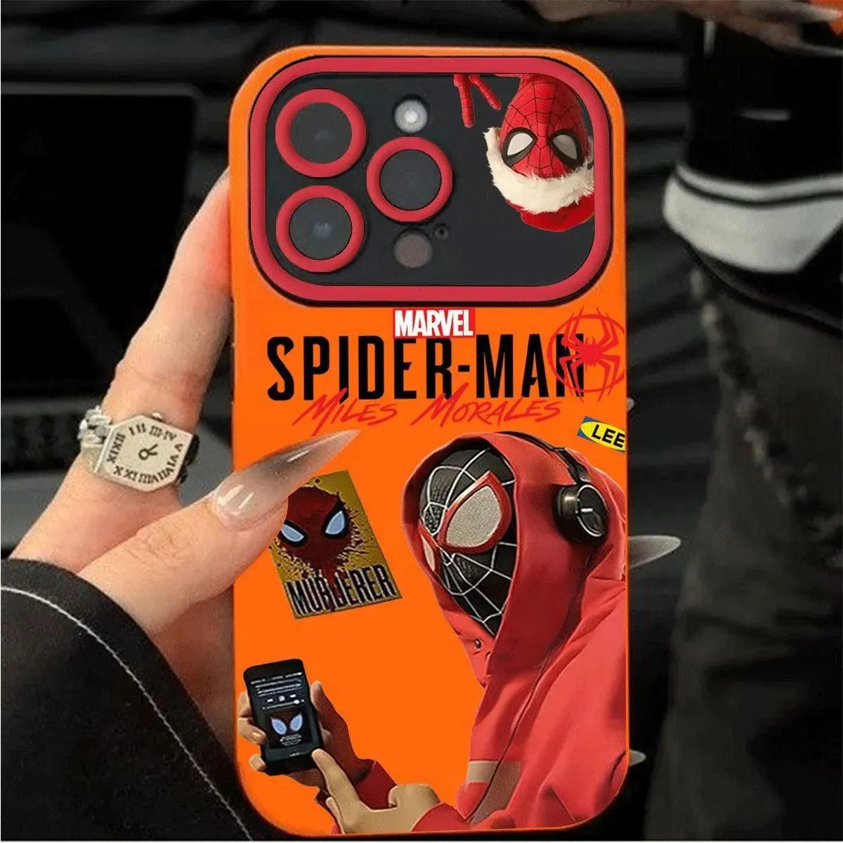 Spiderman Music Phone Case (For iPhones) - Bear Hugs