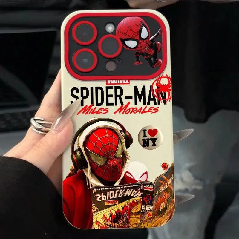 Spiderman Music Phone Case (For iPhones) - Bear Hugs