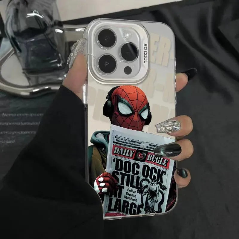 Spiderman Newspaper Phone Case (For iPhones) - Bear Hugs