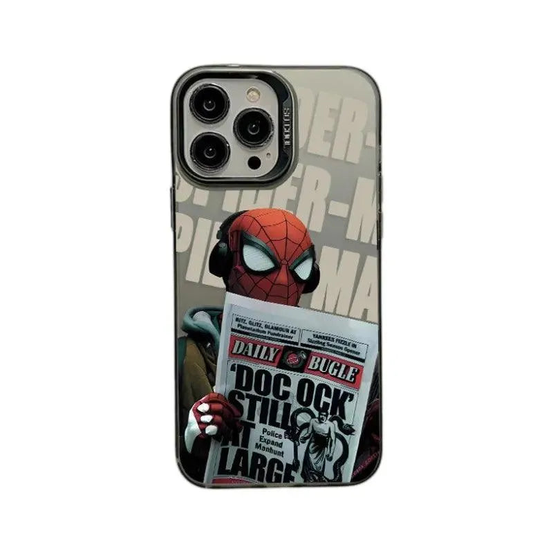 Spiderman Newspaper Phone Case (For iPhones) - Bear Hugs