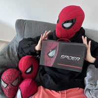 SpiderVision Luxe Mask: Spider-Man Mask with Moving Eyes - Bear Hugs