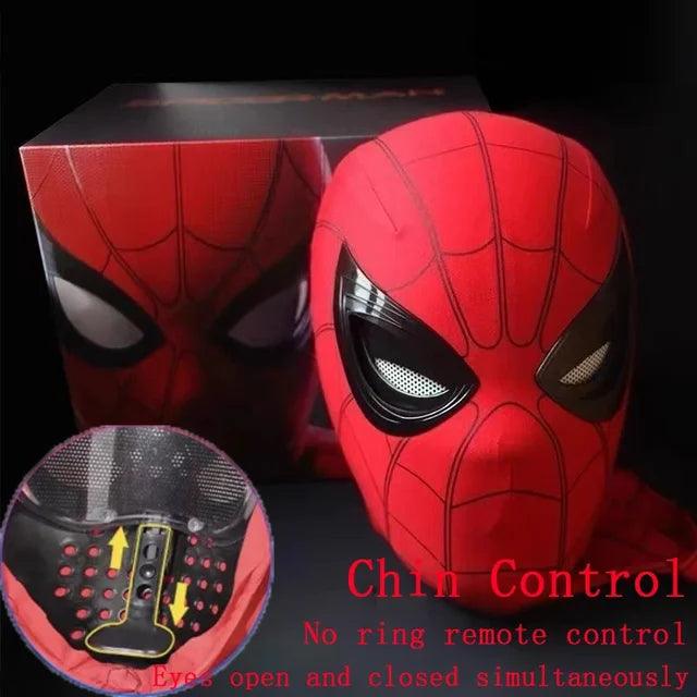 SpiderVision Luxe Mask: Spider-Man Mask with Moving Eyes - Bear Hugs