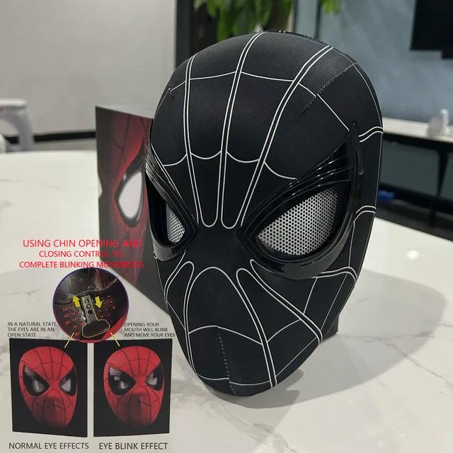 SpiderVision Luxe Mask: Spider-Man Mask with Moving Eyes - Bear Hugs