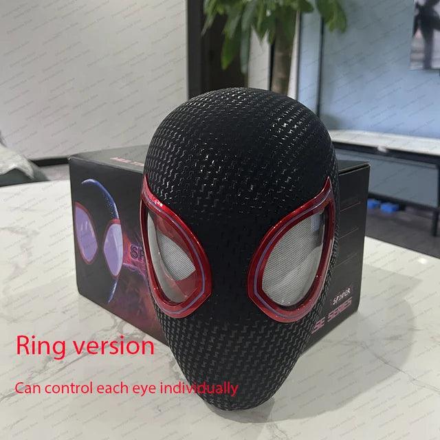 SpiderVision Luxe Mask: Spider-Man Mask with Moving Eyes - Bear Hugs