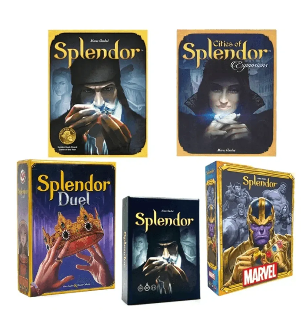 Splendor Cards Thread Splendor Strategy Card Game | Best Family Game For Game Nights