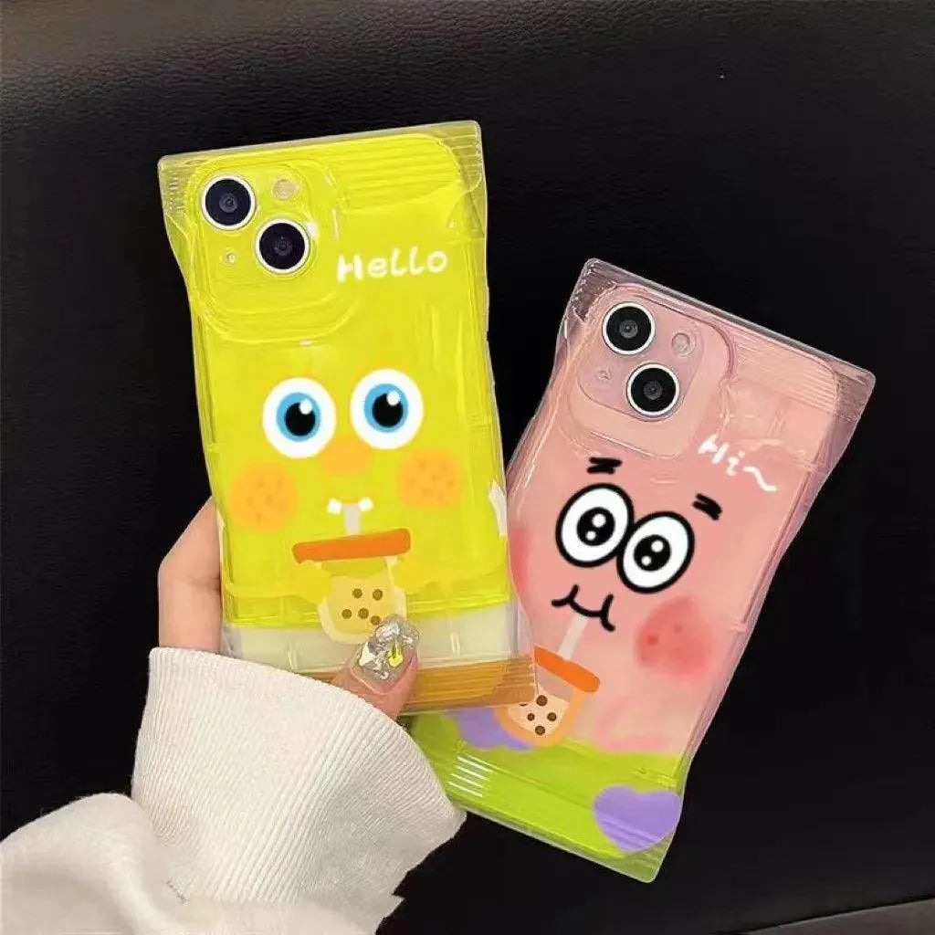 Spongebob Candy Bag Phone Case (For iPhones) - Bear Hugs