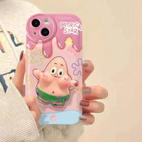 Spongebob Vivid Style Phone Case (For iPhones) - Bear Hugs