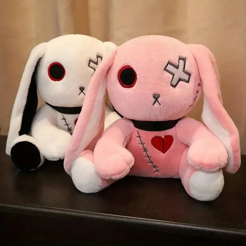 Spooky Cute Goth Bunny Plush (25 cm) - Bear Hugs