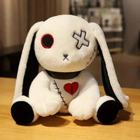 Spooky Cute Goth Bunny Plush (25 cm) - Bear Hugs