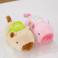 Sporty Capybara Wag Tail Plush Bracelet (20 cm) - Bear Hugs