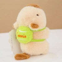 Sporty Capybara Wag Tail Plush Bracelet (20 cm) - Bear Hugs