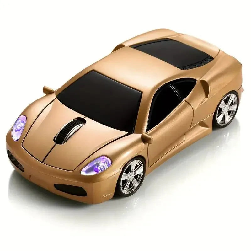 Sporty Wireless Car-Shaped Mouse - Bear Hugs