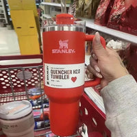 Stanley Quencher H2.0 Valentine Edition Insulated Tumbler (40 oz) - Bear Hugs