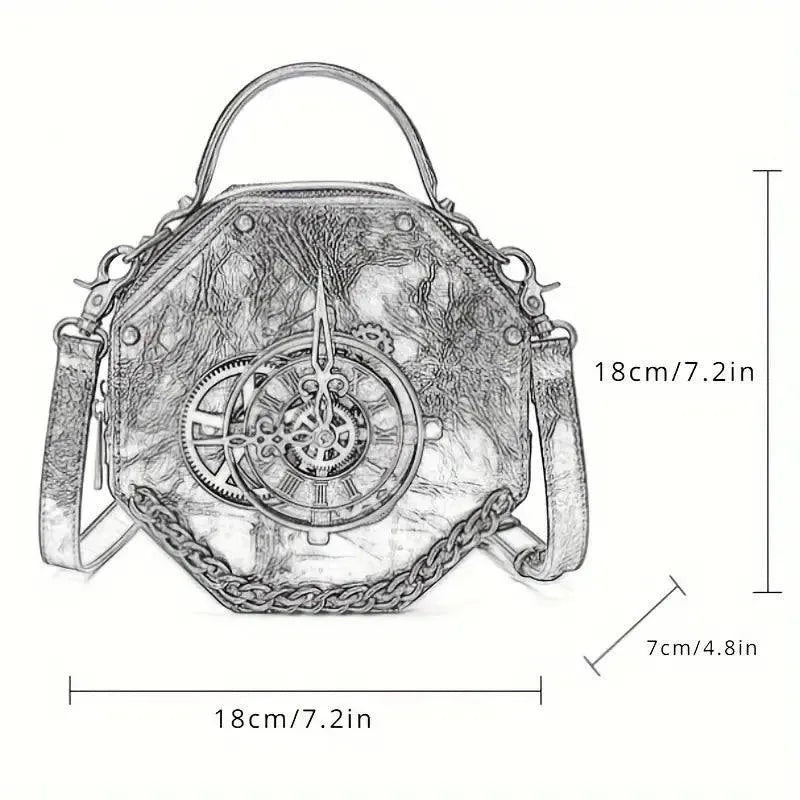 Steampunk Style Mini Handbag - Bear Hugs