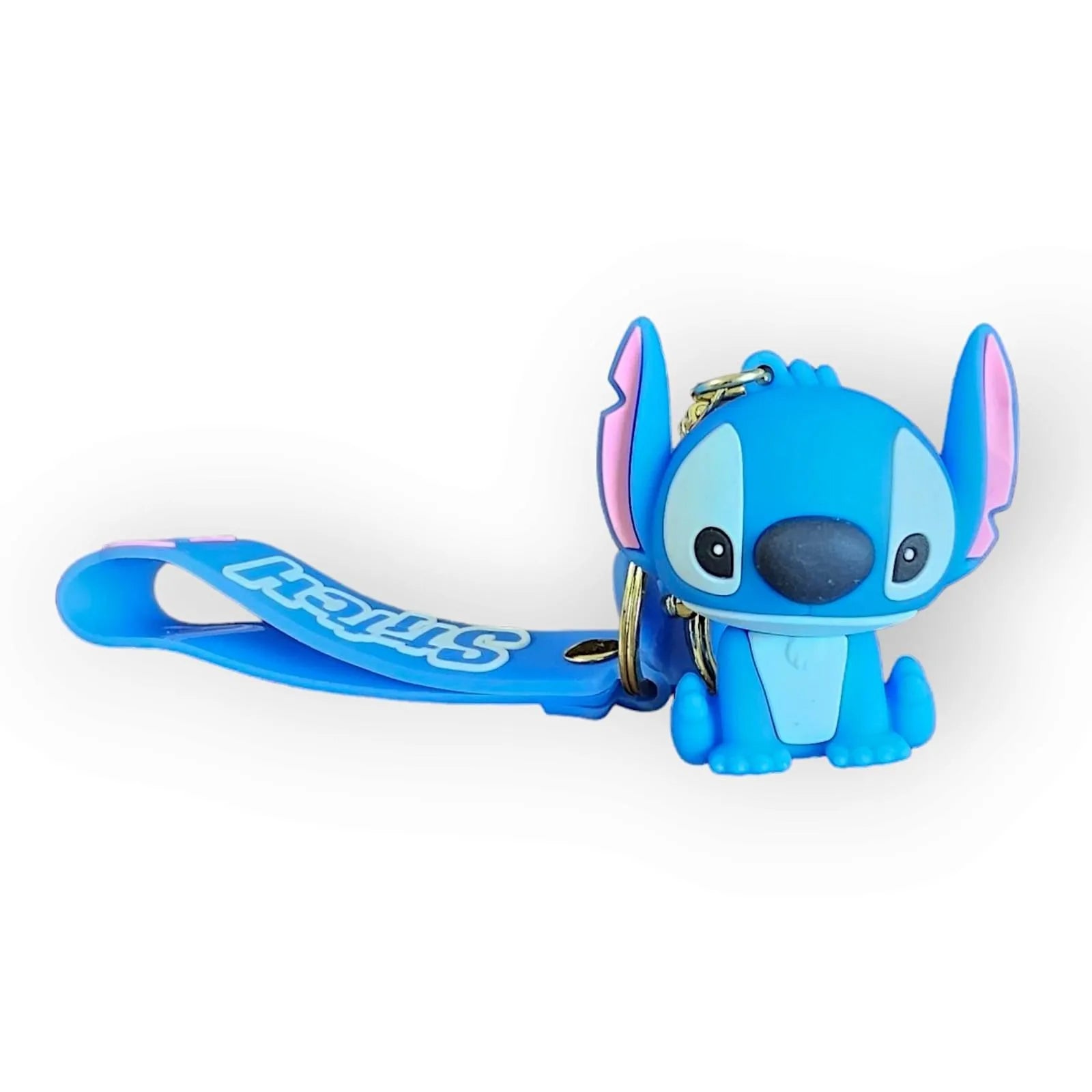 Stitch & Angel 3D Keychain - Bear Hugs