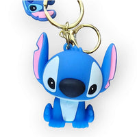 Stitch & Angel 3D Keychain - Bear Hugs