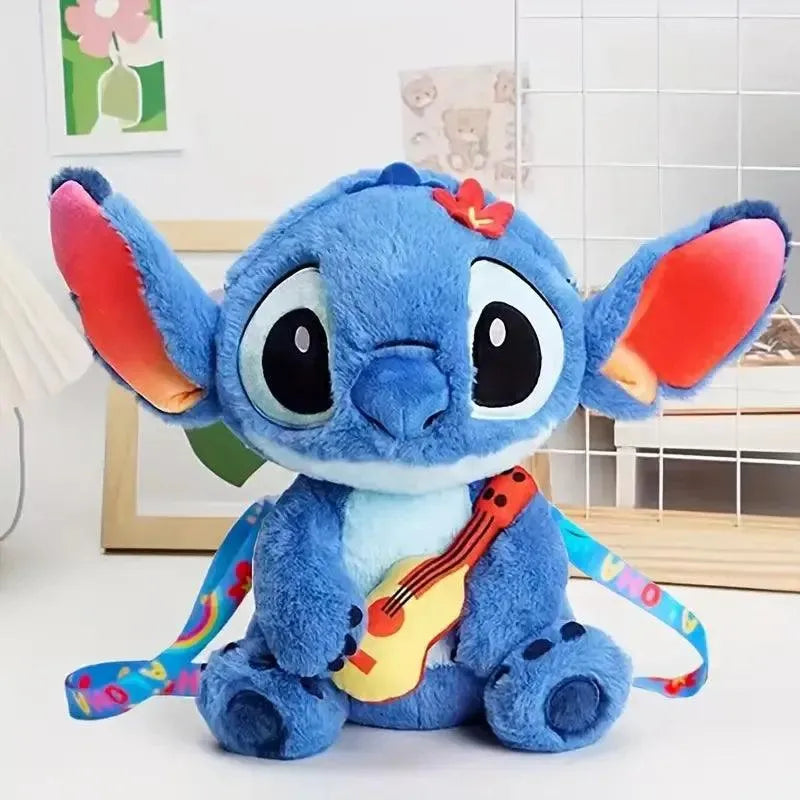 Stitch with Guitar Soft Plushie (25 cm) - Bear Hugs