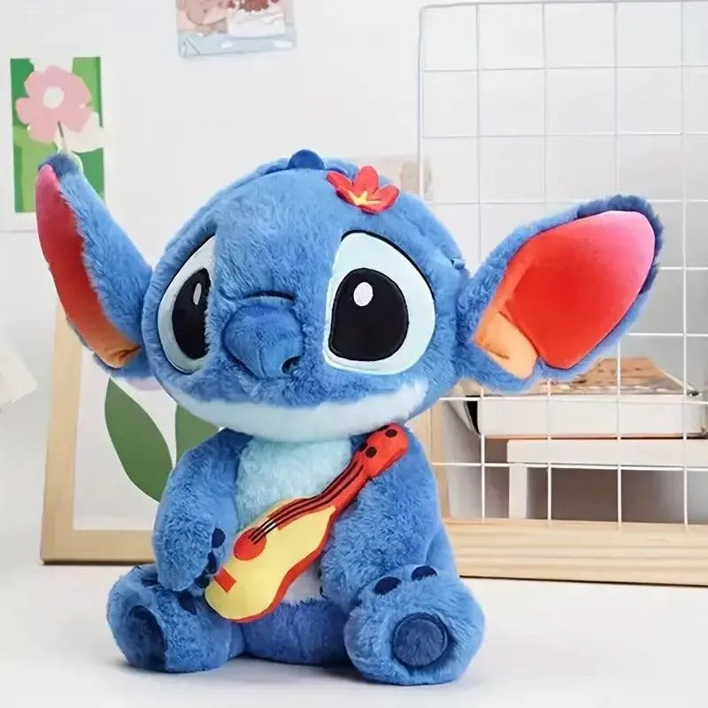 Stitch with Guitar Soft Plushie (25 cm) - Bear Hugs