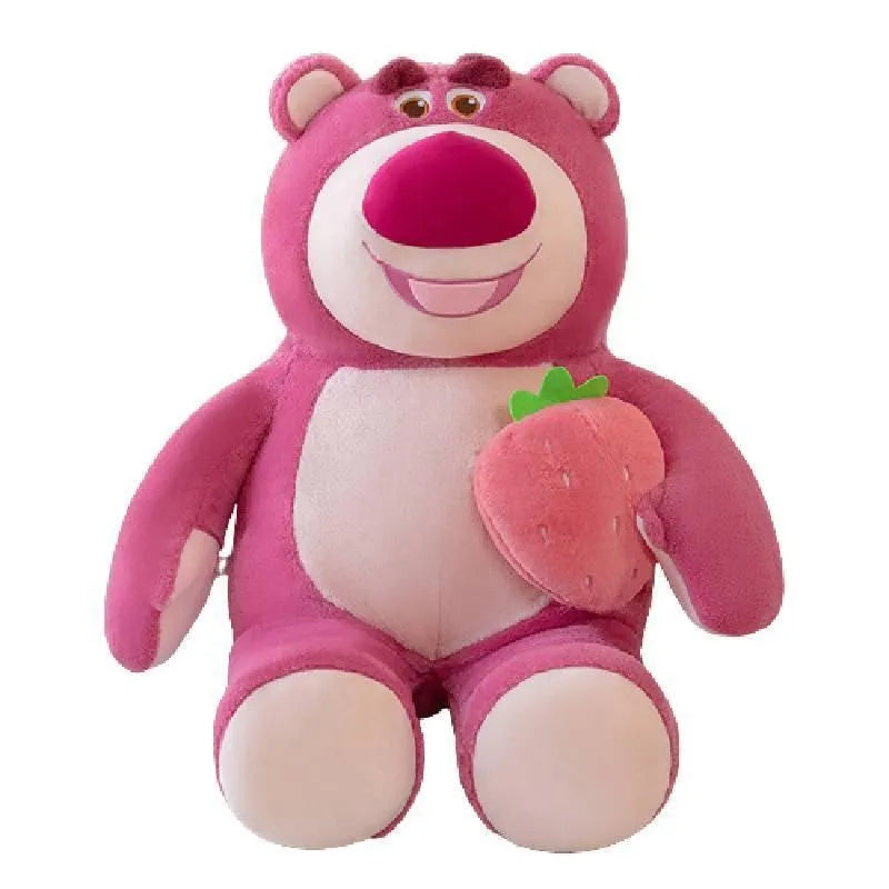 Strawberry Bear Plushie - Bear Hugs