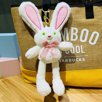 Stretch Me Bunny Doll Keychain - Bear Hugs