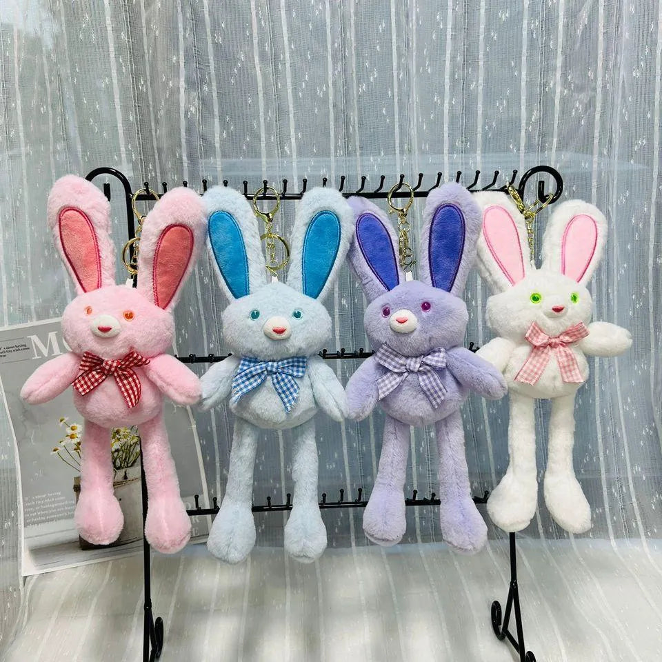 Stretch Me Bunny Doll Keychain - Bear Hugs