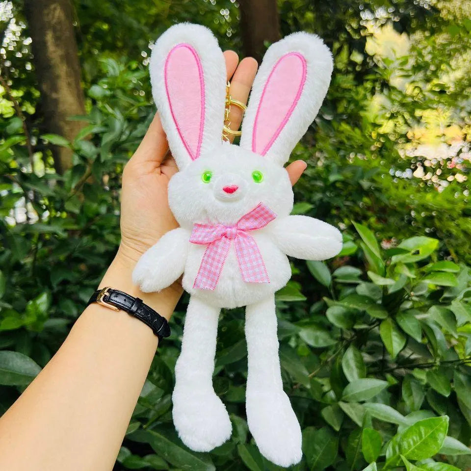 Stretch Me Bunny Doll Keychain - Bear Hugs