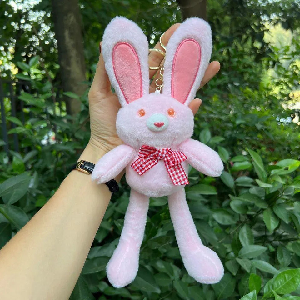 Stretch Me Bunny Doll Keychain - Bear Hugs