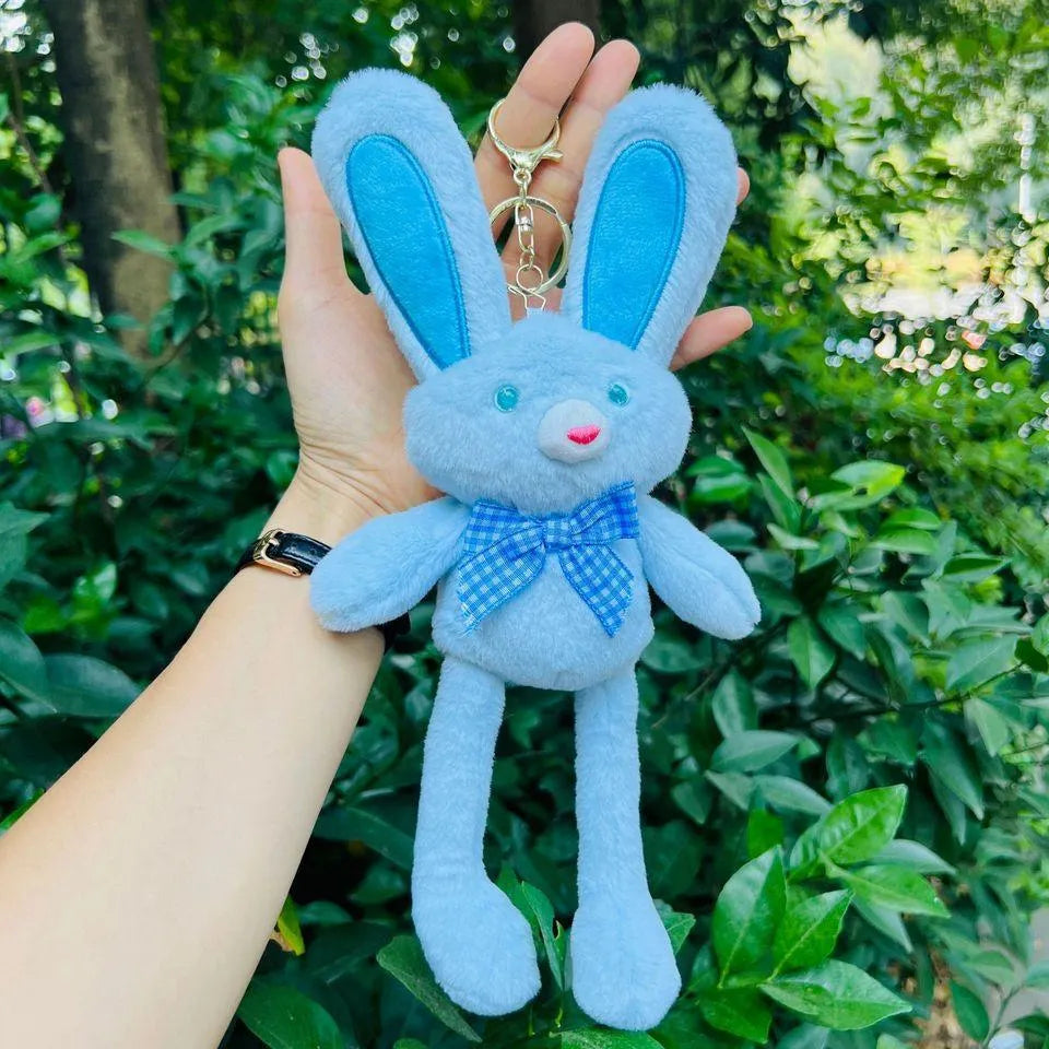 Stretch Me Bunny Doll Keychain - Bear Hugs