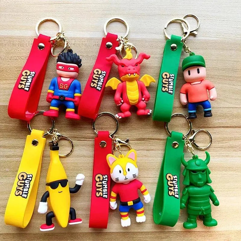 Stumble Guys Premium Character Keychains - Bear Hugs