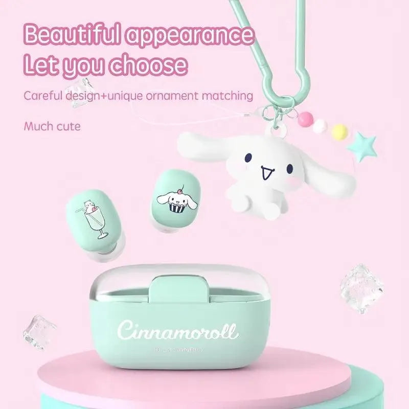 Stylish Sanrio Wireless Touch Control Earphones - Bear Hugs