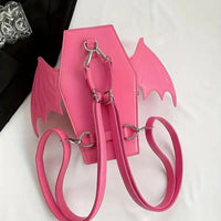 Stylish Winged Coffin Bag - Bear Hugs