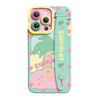 Summer Deluxe Wrist Band Bracket Case (For iPhone) - Bear Hugs