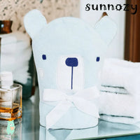 Sunnozy Hooded Baby Towels - Bear Hugs