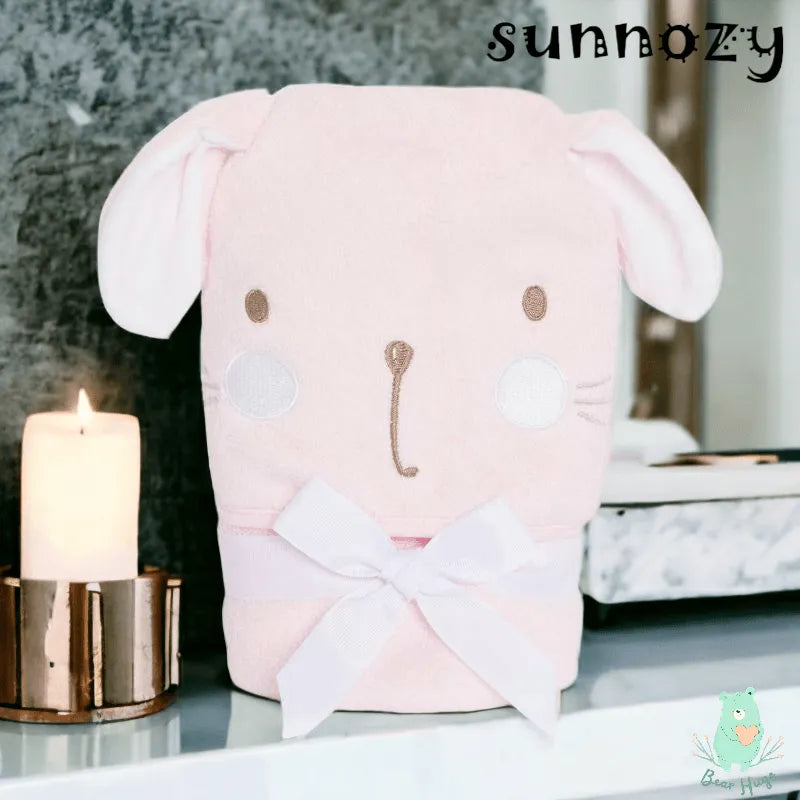 Sunnozy Hooded Baby Towels - Bear Hugs