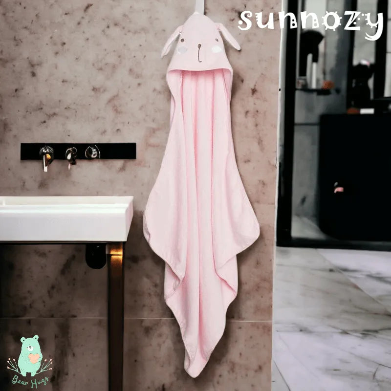 Sunnozy Hooded Baby Towels - Bear Hugs