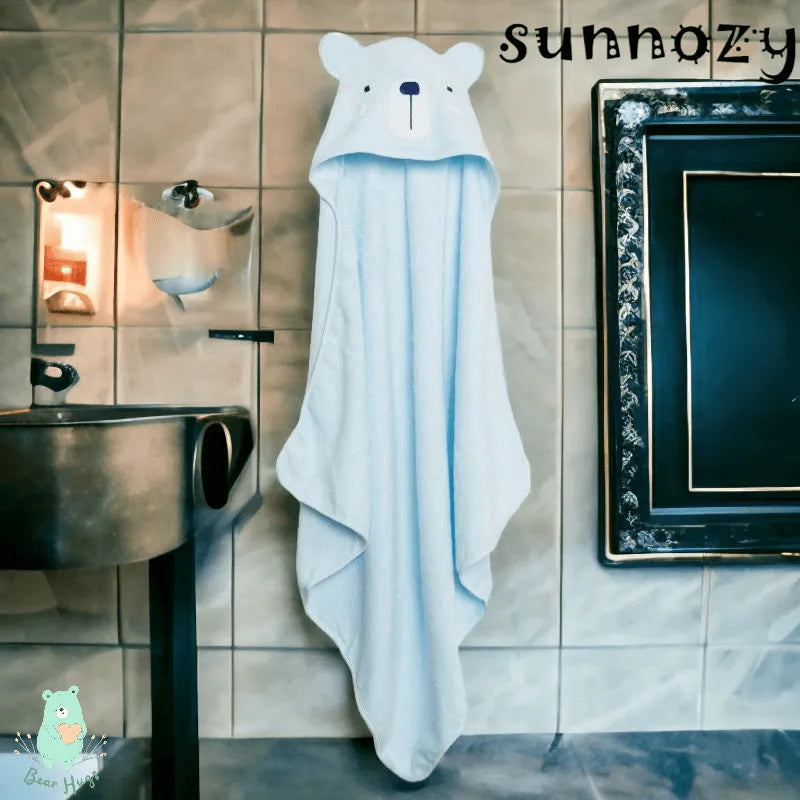 Sunnozy Hooded Baby Towels - Bear Hugs