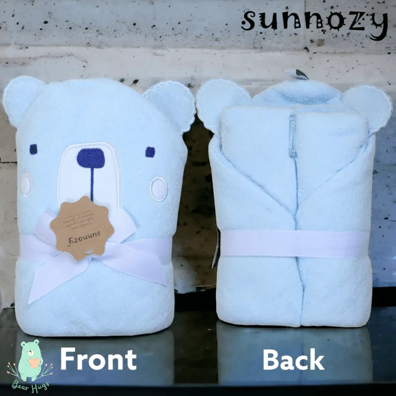 Sunnozy Hooded Baby Towels - Bear Hugs