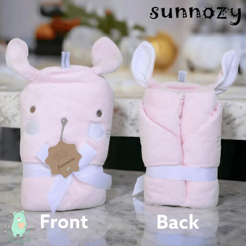 Sunnozy Hooded Baby Towels - Bear Hugs